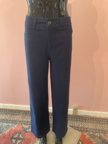 ICHI Kate Denim Buks Hellang Dark Blue
