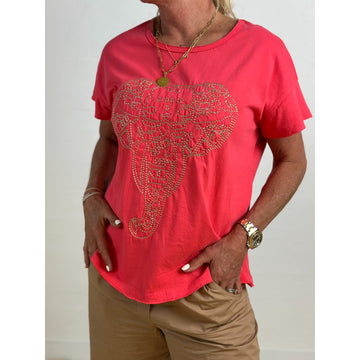 Gaspar Tokyo T-Shirt Pink