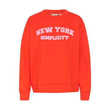 Culture Chira Charlie Sweatshirt Fiery Red
