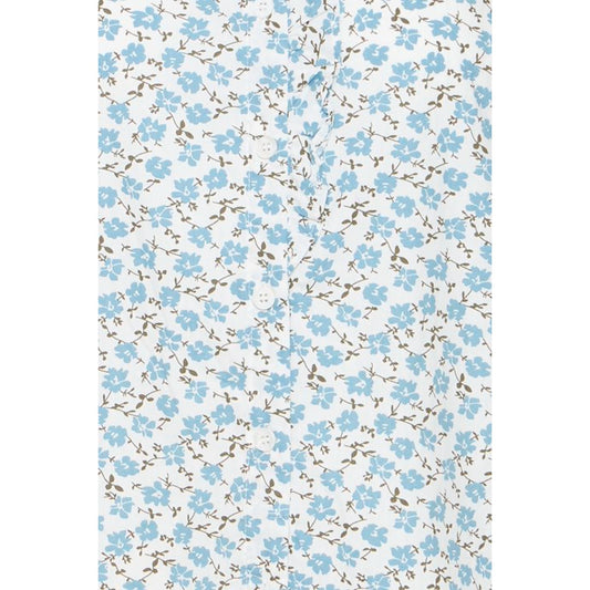 ICHI Laya Bluse Lys Blomst