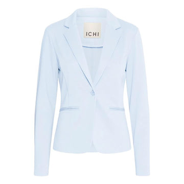 ICHI Blazer Kort Lyseblå