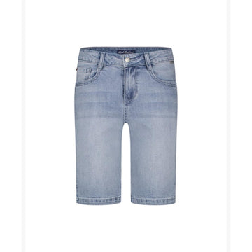 Red Button Kate Bermuda Denim Shorts Light Stone Used
