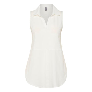 Culture Delphina Collar Top Offwhite
