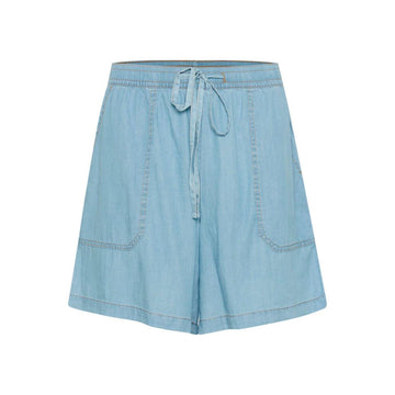 Culture Citha Aurelia Shorts Light Blue Denim