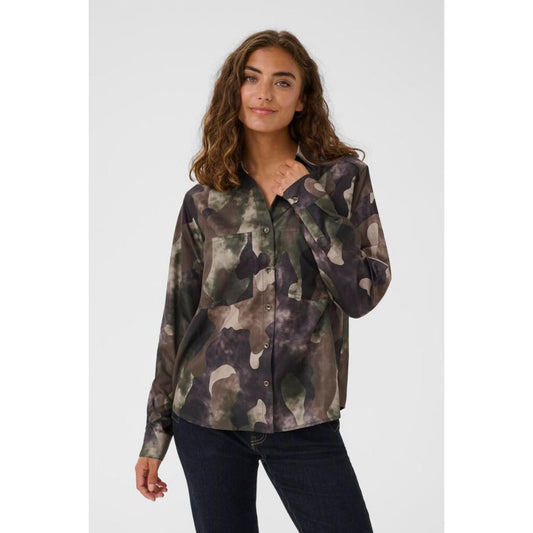 Culture Camuna Bluse Camouflage