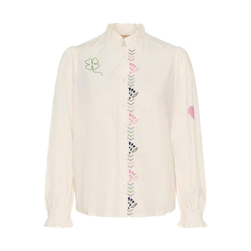 Culture Lava Olena Bluse Offwhite