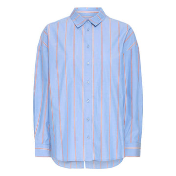 ICHI Sadia Bluse Blue Yonder Stripe