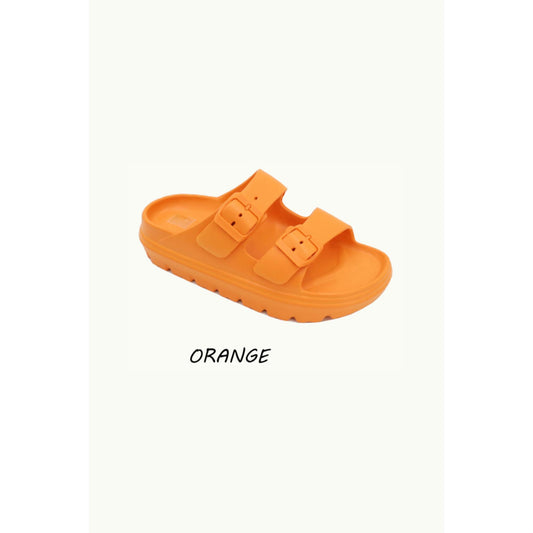 Italy Style Plastic Sandal Orange
