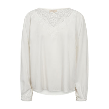 Freequent Sazy Bluse Offwhite