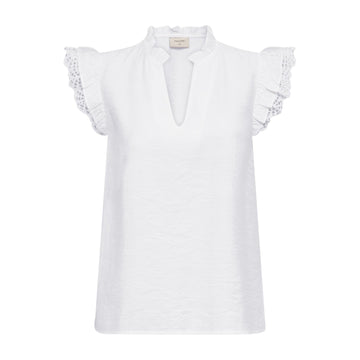 Freequent Lisa Bluse Hvid