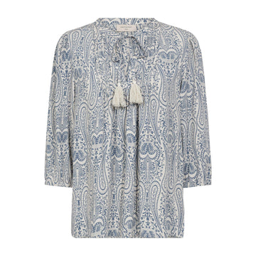Freequent Adney Bluse Rainy Day W. Vintage Indigo