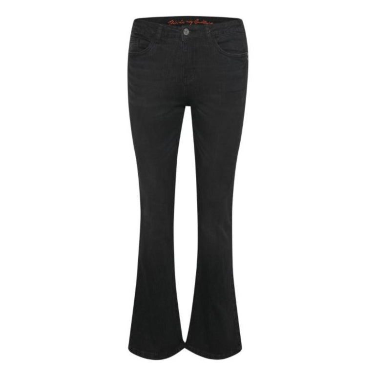 Culture Sasia Bootcut Jeans Black Wash