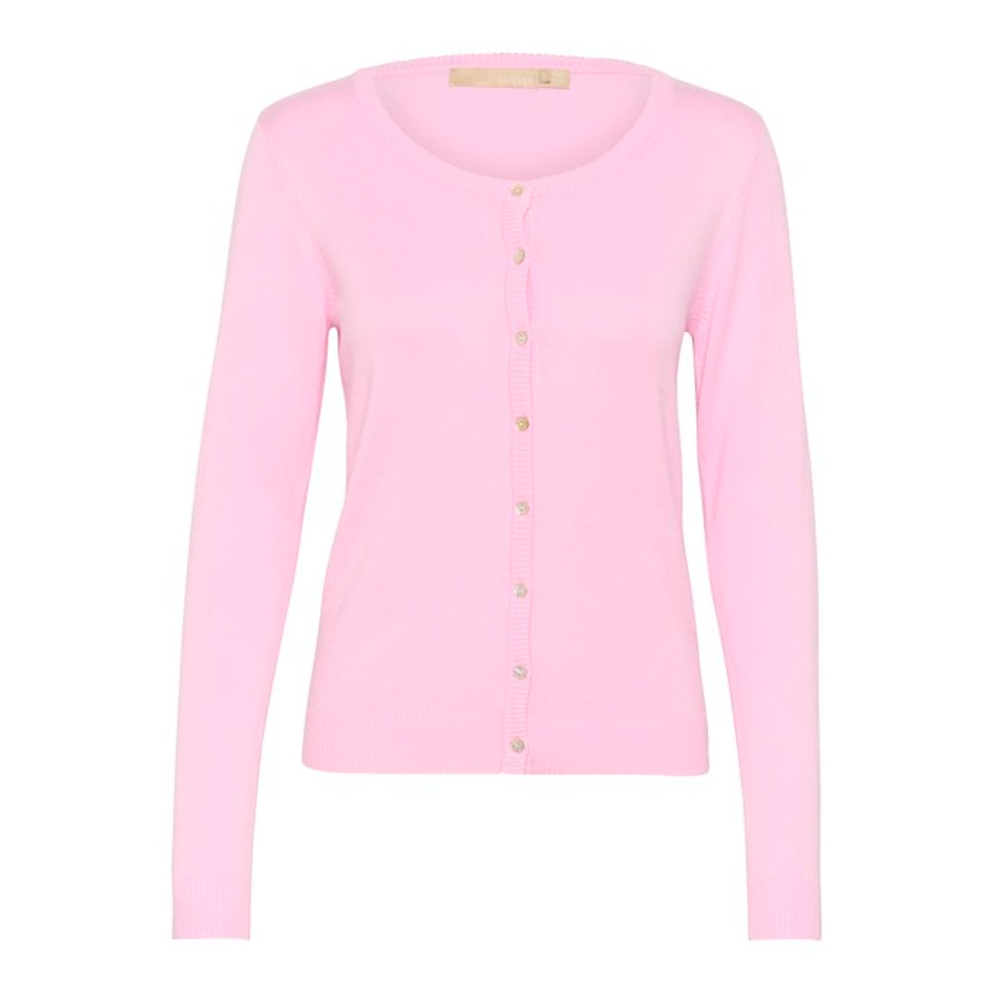 Culture Annemarie Strikcardigan Lys Pink