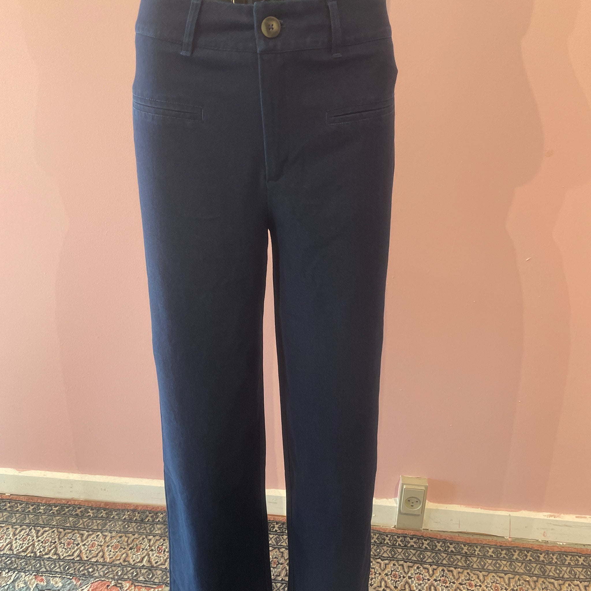 ICHI Kate Denim Buks Hellang Dark Blue