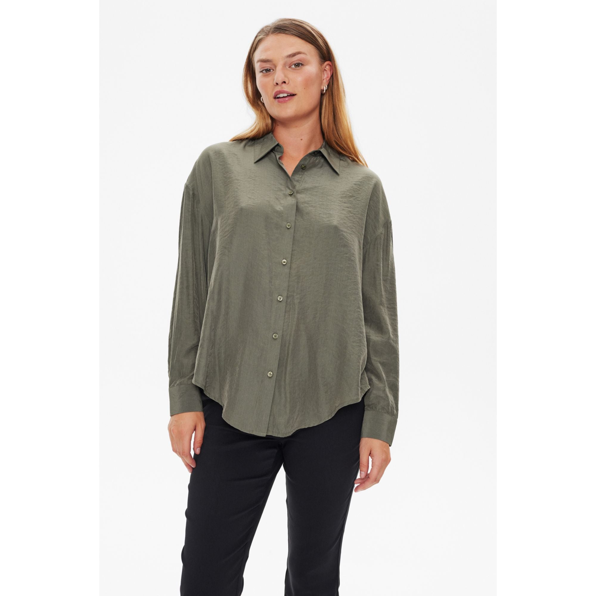 Freequent Refine Bluse Olive Night