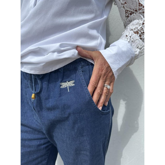 Gaspar Honolulu Sporty Buks Mørk Jeans