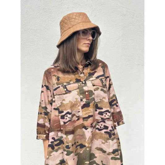 Gaspar Malmø Kjole Camo