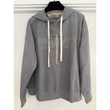 Gaspar Haiti Hoodie Grey Melange