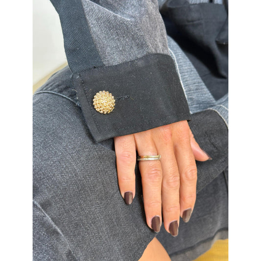 Gaspar Kentucky Trenchcoat Sort Jeans