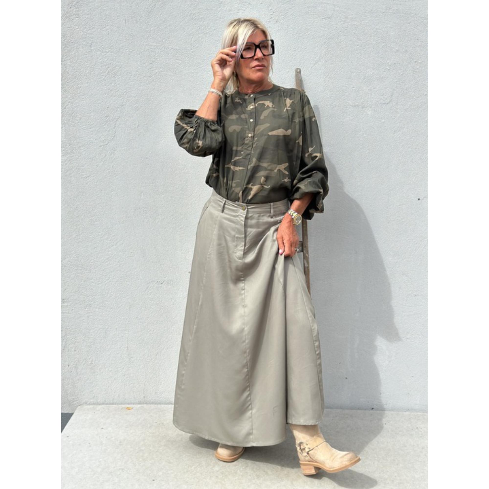 Gaspar Seoul Skirt Teal