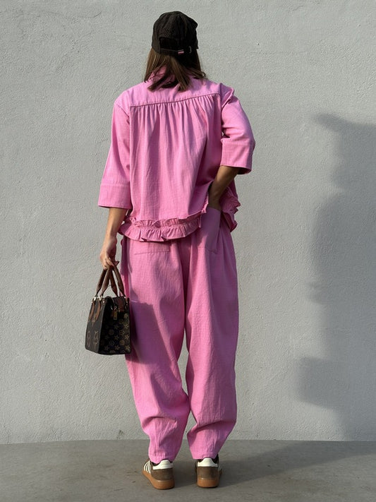 Gaspar Colorado Canvas Jeans Pink