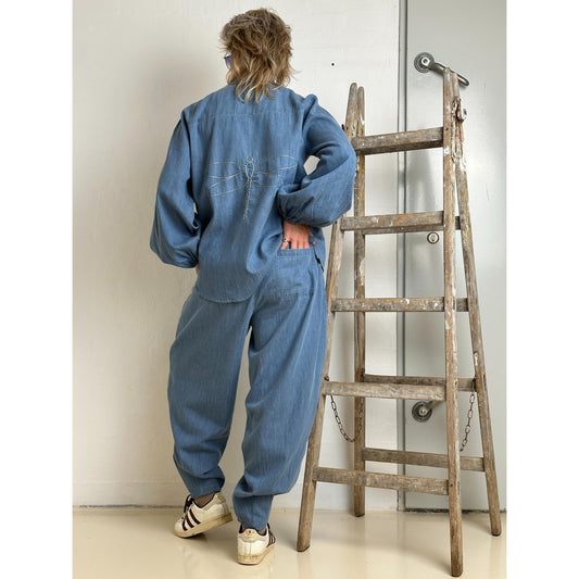 Gaspar Colorado Canvas Jeans Lyseblå