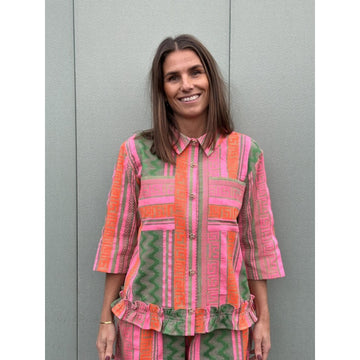 Gaspar Vigo Jacquard Bluse Multi