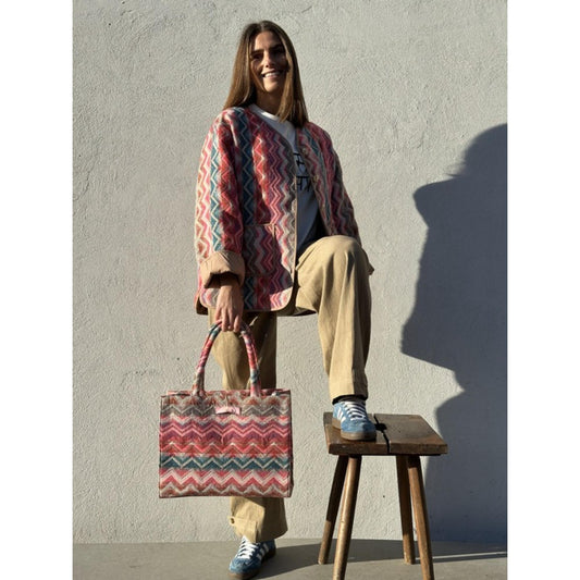 Gaspar Tote Taske Jacquard