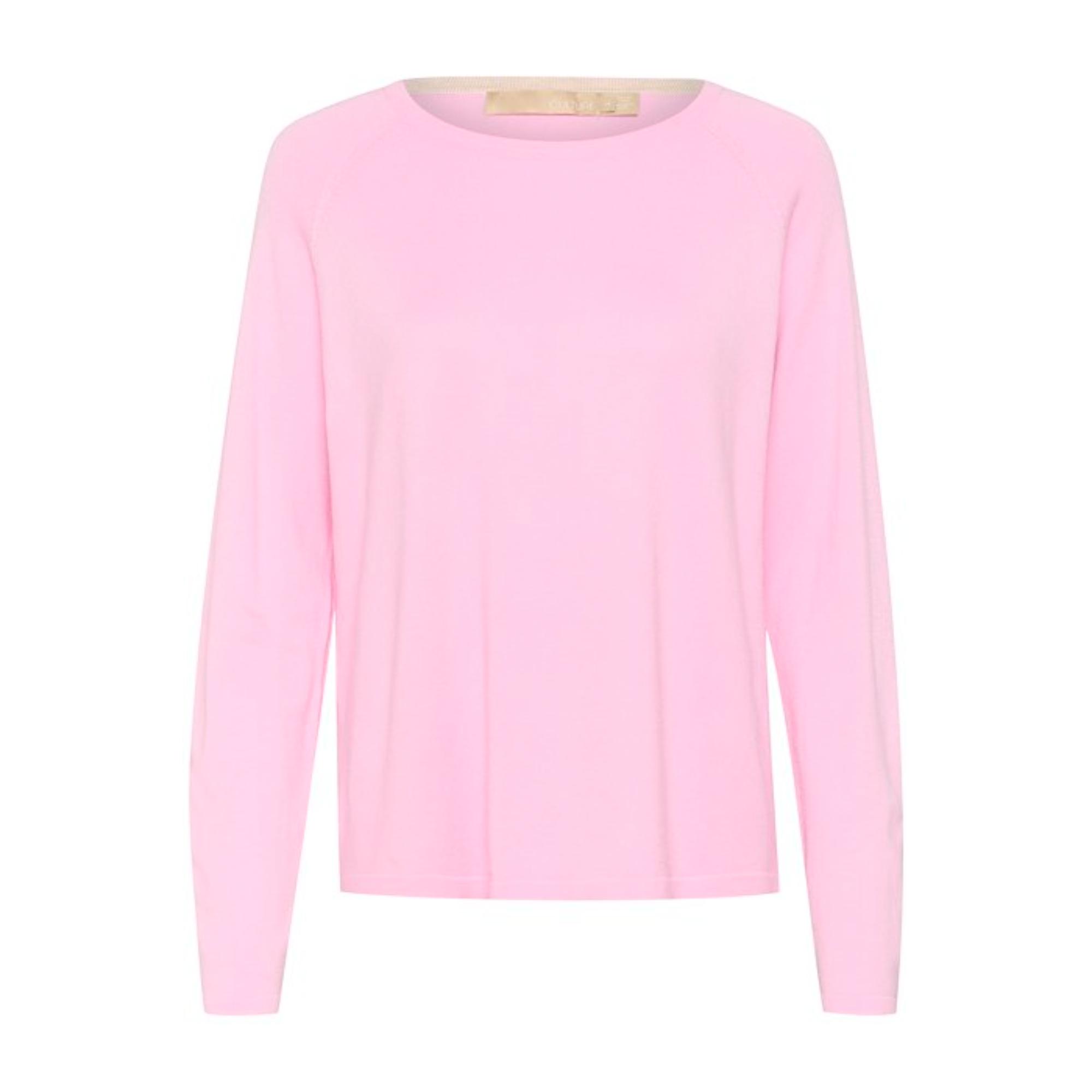 Culture Annemarie Solid Strik Lys Pink