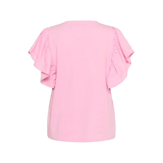 Culture Aca T-Shirt Lys Pink