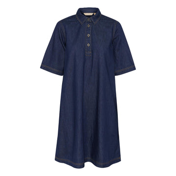 Culture Winnie Arpa Kjole Jeans Rinse Wash