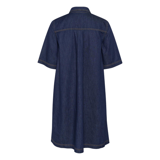 Culture Winnie Arpa Kjole Jeans Rinse Wash