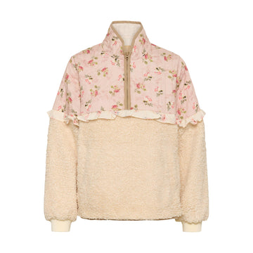 Culture Aiko Catina Teddy Jakke Offwhite