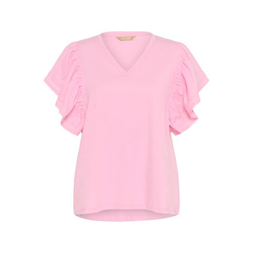 Culture Aca T-Shirt Lys Pink