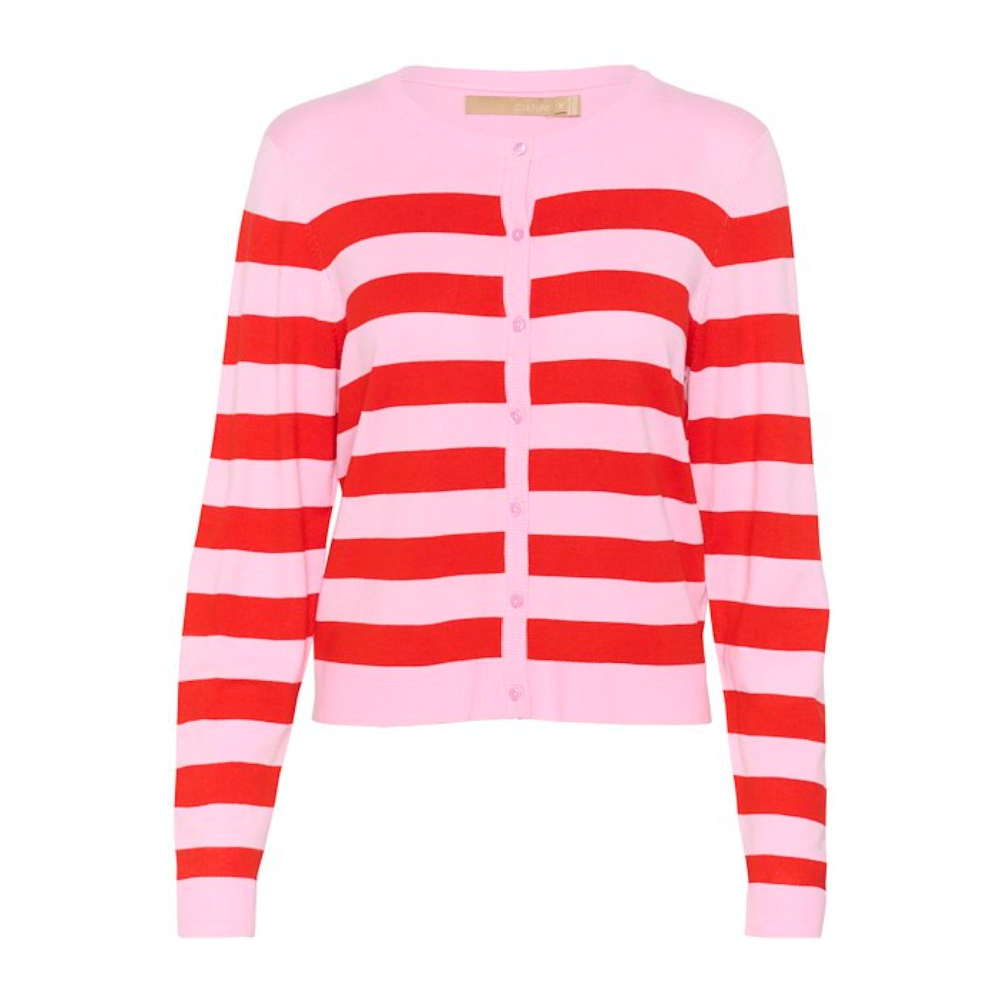 Culture Sabi Annemette Cardigan Rød Pink