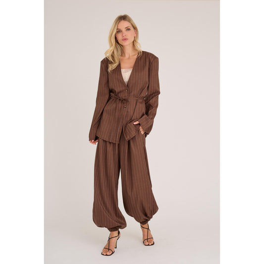 A-View Ollie Blazer Brun M. Lyse Striber