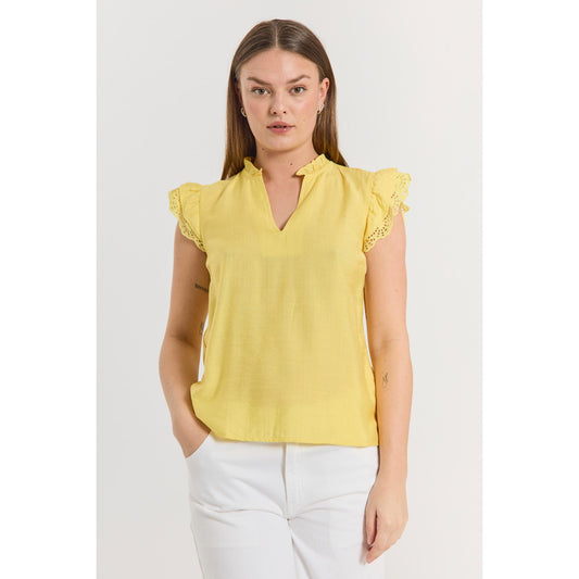 Freequent Lisa Bluse Gul
