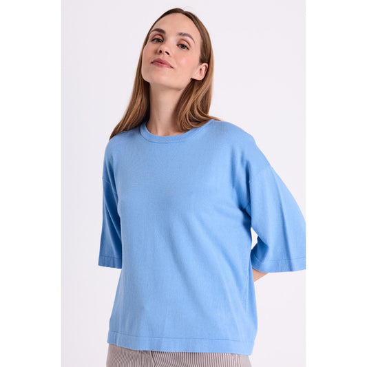 Freequent Conny Strik Blå