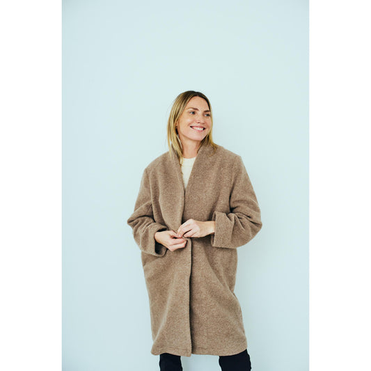 Freequent Noelle Jakke Silver Mink Melange