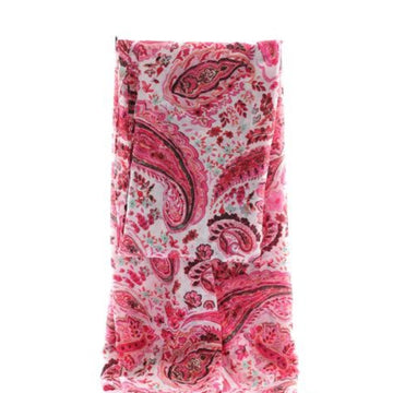 Italy Style Tørklæde Paisley Pink