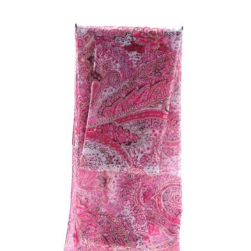 Italy Style Tørklæde Jacquard Pink