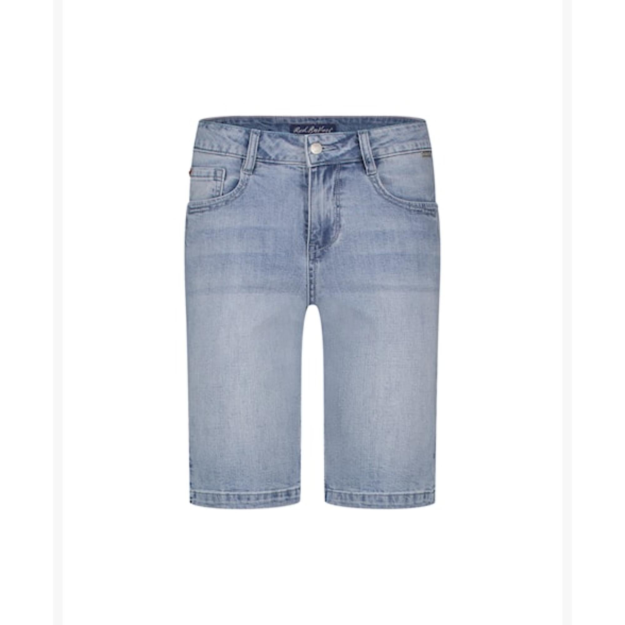 Red Button Kate Bermuda Denim Shorts Light Stone Used