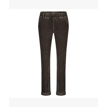 Red Button Tessy Cord-Fløjl Buks High Rise Regular Fit Mud