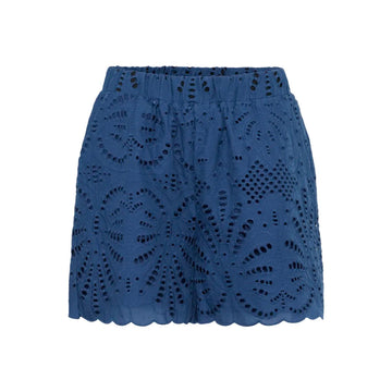 Culture Akeena Blonde Shorts Blå