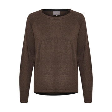 Culture Annemarie Solid Strik Demitasse Melange Brun Melange