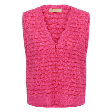 Culture Amera Julietta Vest Pink Rød
