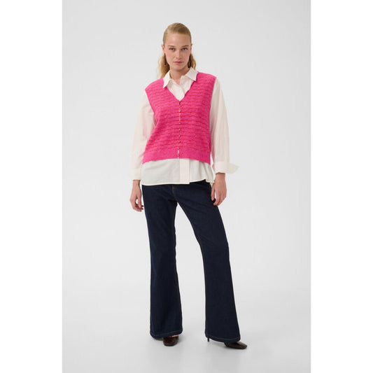 Culture Amera Julietta Vest Pink Rød