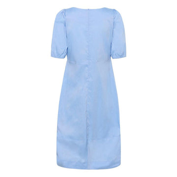 Culture Antoinett SS Kjole Lyseblå Melange Forever Blue