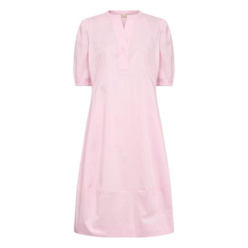 Culture Antoinett SS Placket Dress Lilac Sachet