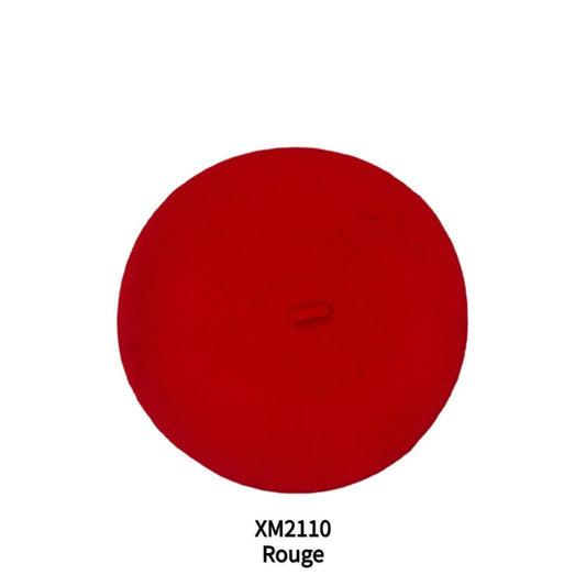 Italy Style Baret Hue Rød